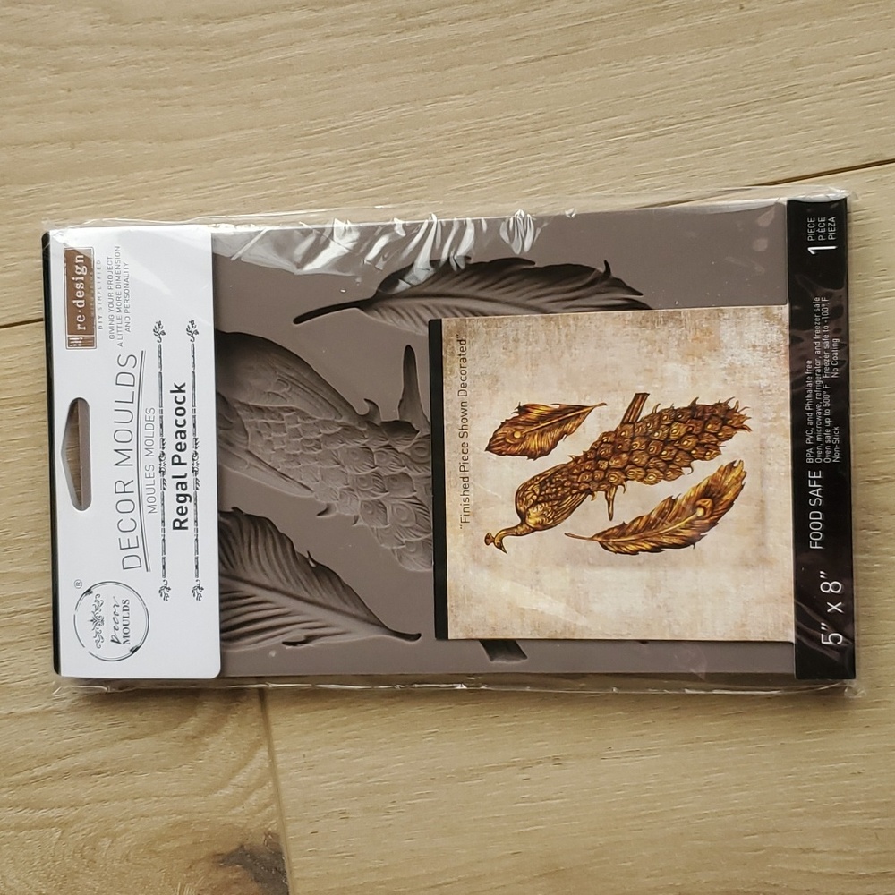 NIB Re-design Regal Peacock Mold